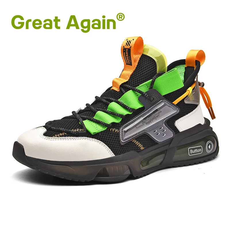 

Men Sneakers Luxury Brand Size 39-44 Running Shoes For Men Outdoor Sneakers Low Top Sport Shoes Men Brand Cushioning Black Shoes