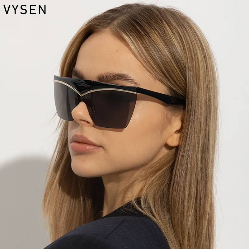 Солнцезащитные очки в стиле ретро для мужчин и женщин большой квадратной оправе