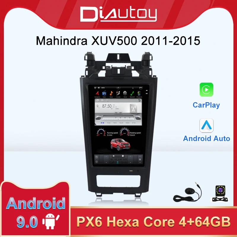 

Car Radio Stereo for Mahindra XUV500 W6/W8 2011-2015 Android Auto Headunit Multimedia Radio Player with Carplay Android Auto