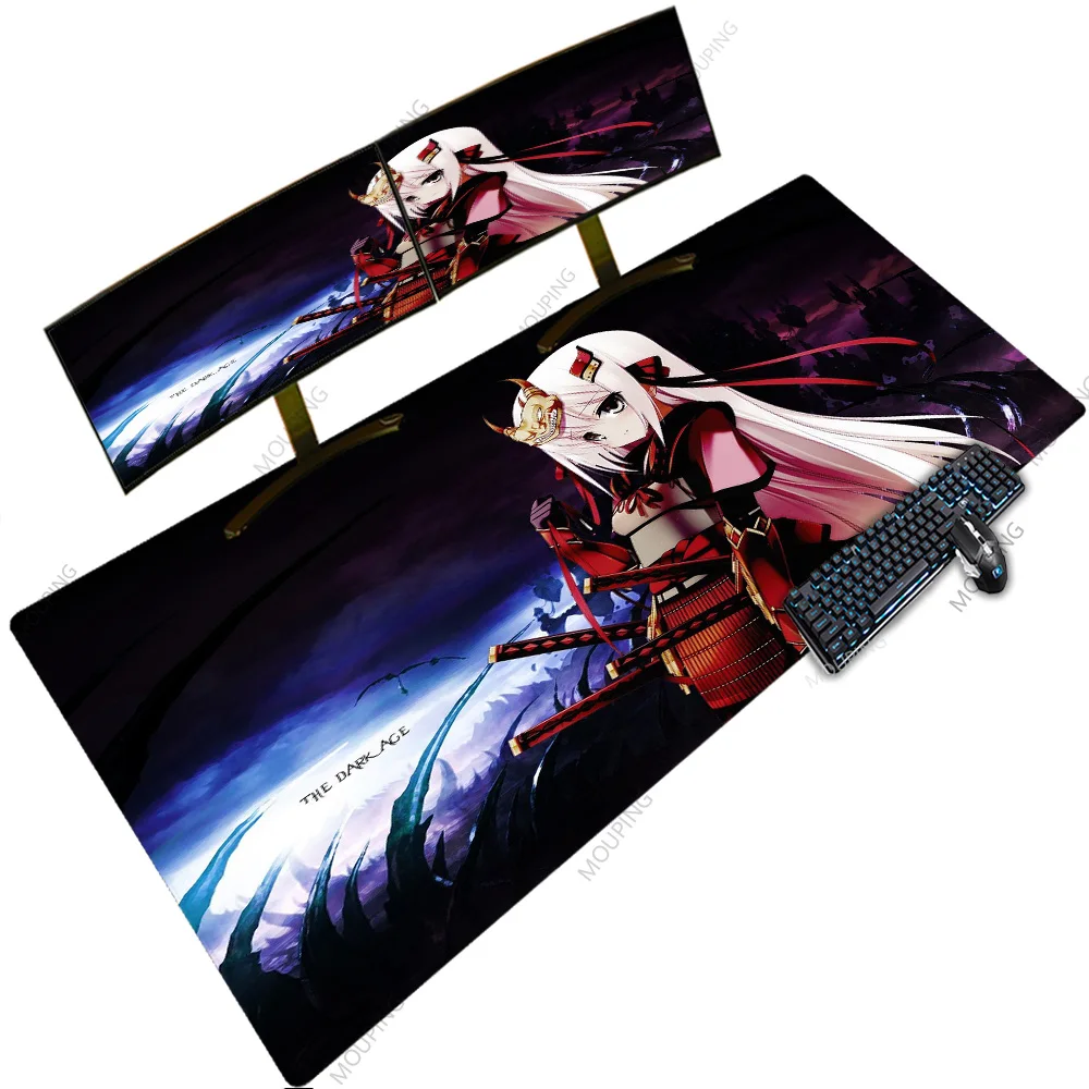 

Laptop Setup Anime Girl Kawaii Gaming Decoration Mousepad Xxxxl Office Table Free Shipping RGB Desk Mat Large Cheapest Products