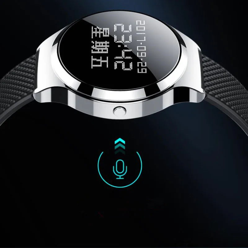 

16GB Digital Watch Voice Recorder with OLED Screen professional Audio Sound Activated Recording Dictaphone