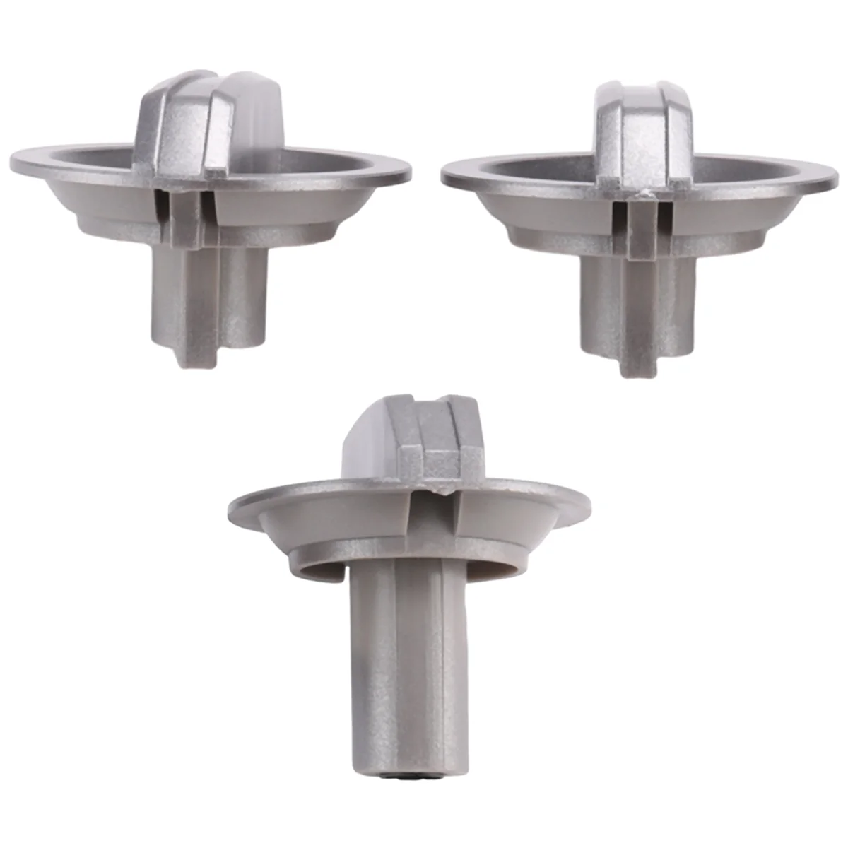Фото # Автомобильные детали и аксессуары 70P, для Ford Ranger PK 2009-2011, ручки управления обогревателем (набор из 3 шт.), серебристый №2