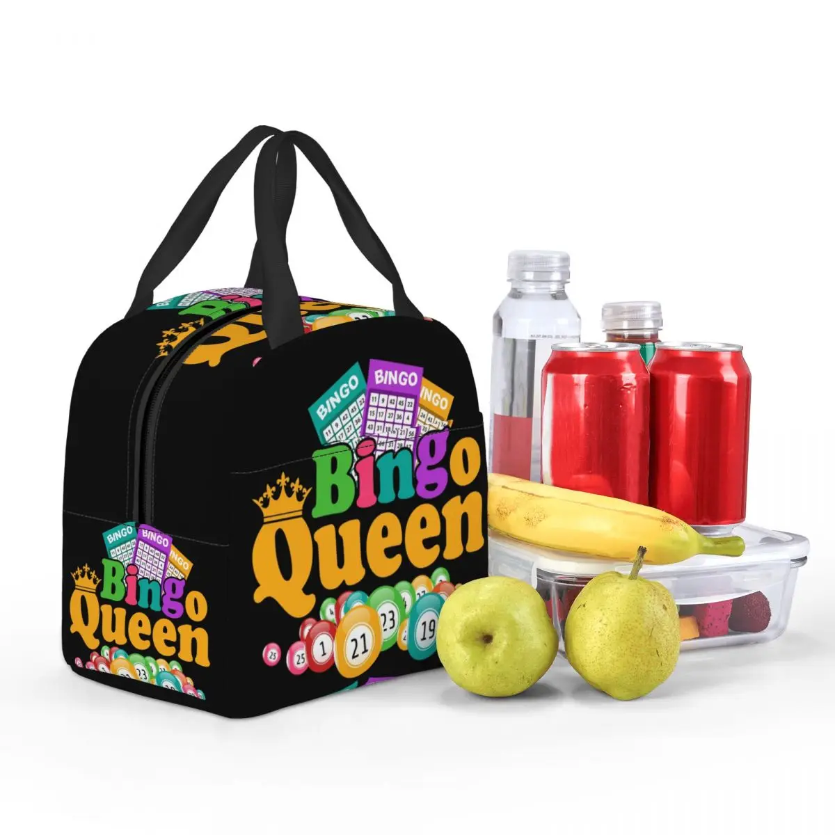 Изготовленная на заказ термоизолированная сумка для обеда Bingo Queen Game Lover женский