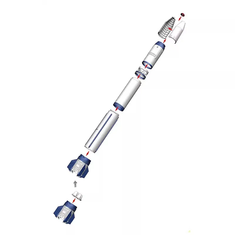 

1/72 Toys Assembly model 1/72 China Long March 1 Rocket