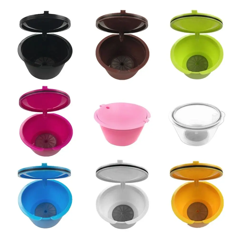 

3Pcs Hot Sale Coffee Accessories Nespresso Coffee with Brush Spoon Dolce Gusto Capsule Cup Coffee Capsule Refillable