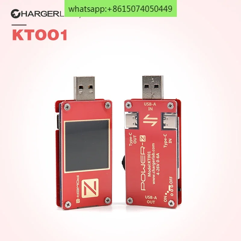 ChargerLAB устройство для проверки сети с аккумулятором KT001 EMC