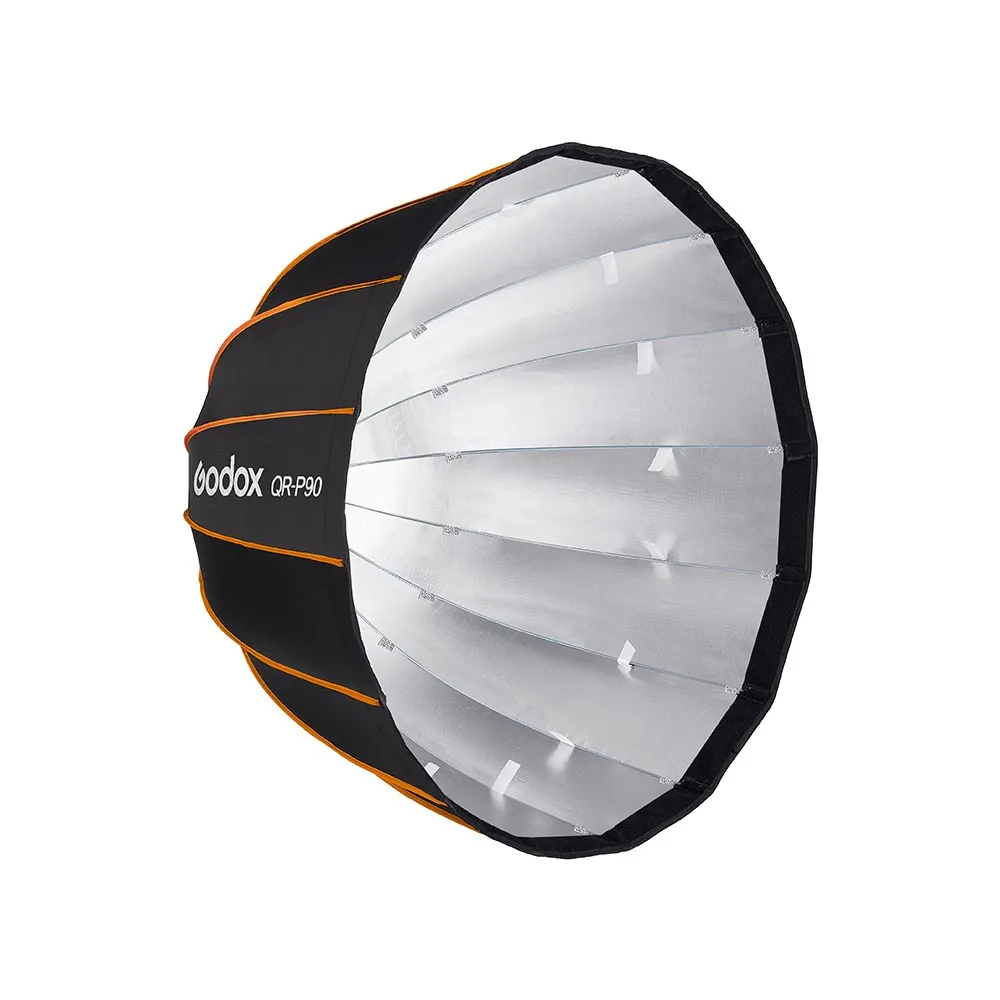 Godox QR-P70 70 см QR-P90 90 QR-P120 120 быстросъемный параболический глубокий софтбокс + сотовая