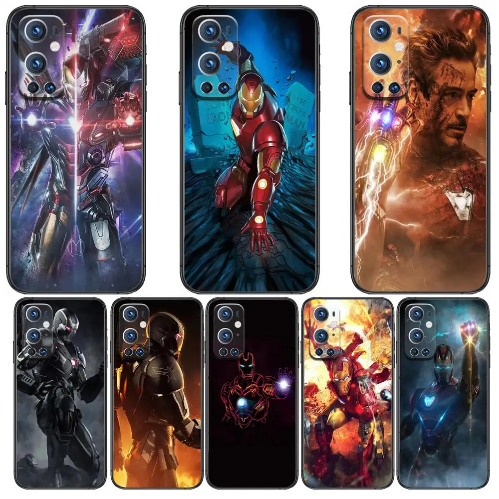 

Marvel-Iron Man For OnePlus Nord N100 N10 5G 9 8 Pro 7 7Pro Case Phone Cover For OnePlus 7 Pro 1+7T 6T 5T 3T Case