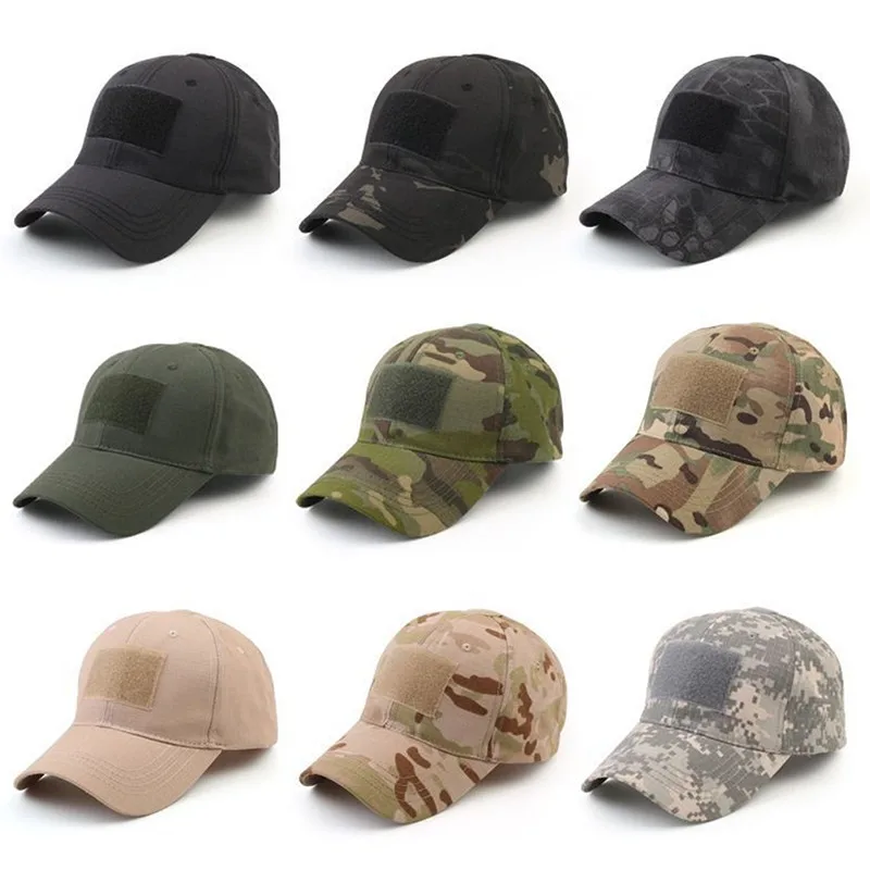 

Military Baseball Caps Men Tactical Army Combat Paintball Basketball Football Classic Camouflage Summer Snapback Sun Hats