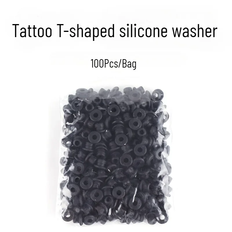 100 шт./упаковка силиконовые машинки для тату