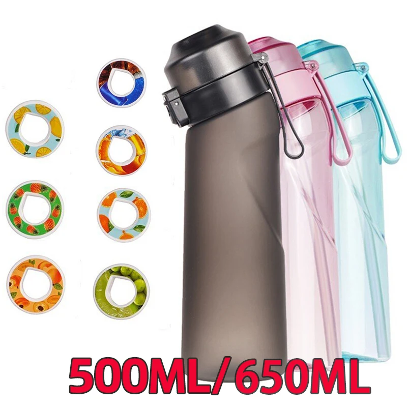 

Newest Air Taste Buds Flavored Water Bottle Air Flavored Water Bottle Scent Up Water Cup Fitness Sports Drink Pods Flavor Pod