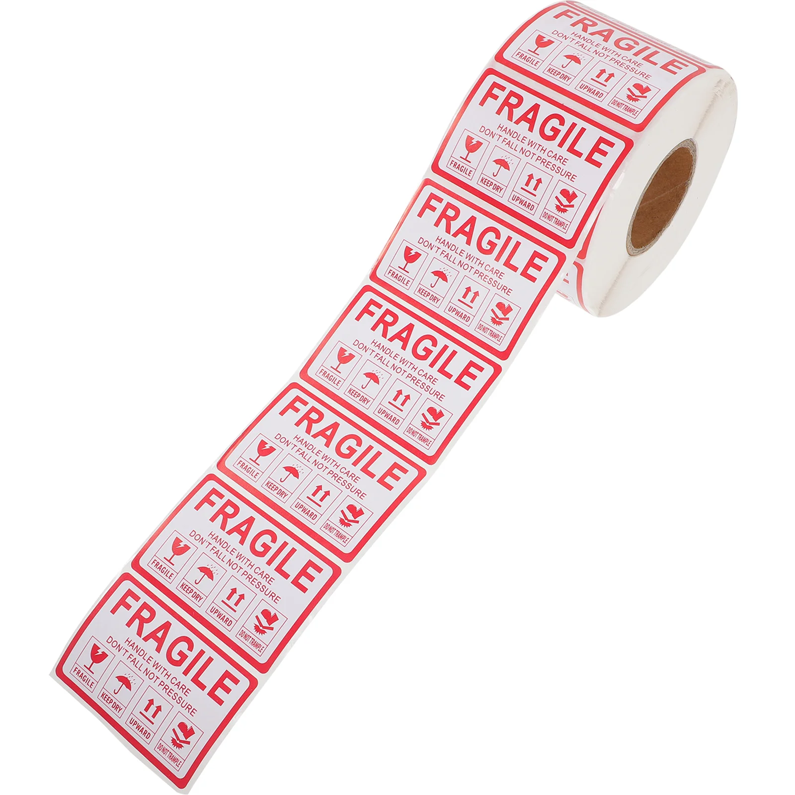 

Tabs Adhesive Warning Labels Fragile Tape Product Copper Plate Paper Sticker Shipping Self-adhesive