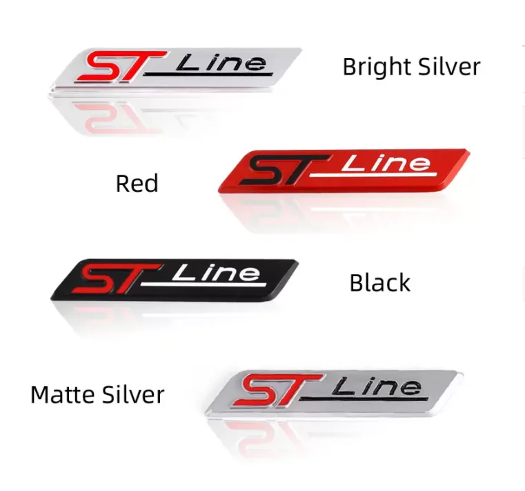 3D Автомобильная наклейка ST LINE эмблема спортивный значок для ford F-150 Focus X
