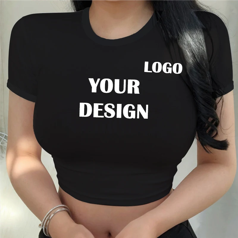 Custom T-Shirt Make Your Own Design Logo Text Women Print Original Design High Quality Gift Corp top Free Shipping Size S-5XL 1
