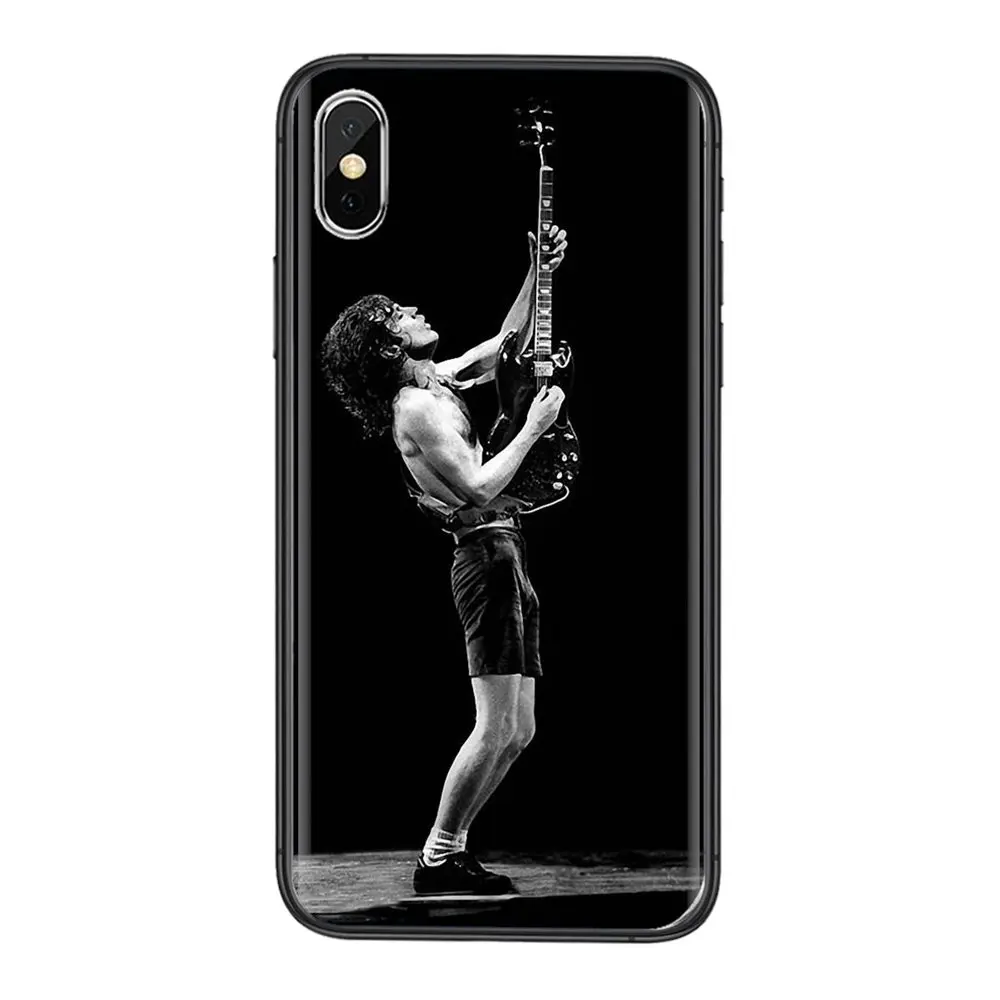 Фото Новый Angus-young-c-bon-ac-dc-Малкольм мягкие телефонные чехлы для Xiaomi Redmi K40 K30 K30S K20 Gaming 9 9C 8 8A 7 7A 6 6A 5 4X 4A №4