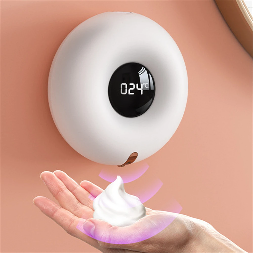

USB Charging Auto Induction Foam Soap Dispenser Smart Sensor Automatic Liquid Soap Dispenser Touchless Hand Sanitizer Dispenser