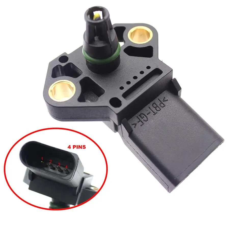 

Датчик абсолютного давления LR038762 LR022157 MAP для LAND ROVER FREELANDER 2 2,0 Si4 4x4 RANGE ROVER EVOQUE 204PT 2006-