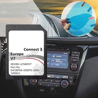 newest connect 3 v7 lcn x trail car for nissan sat nav map version data with anti fog reaview stickers