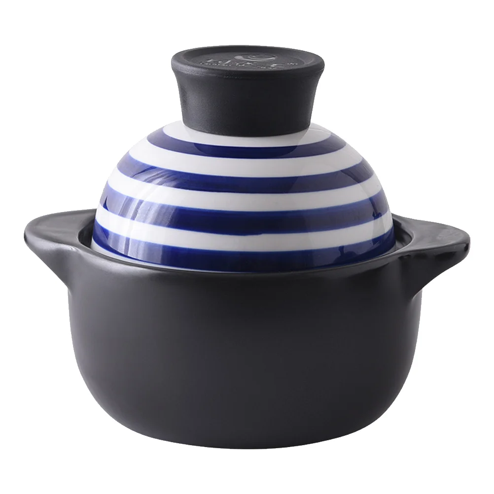 

Ceramic Pot Bowl Soup Stew Casserole Cupsteaming Porcelainround Stewpotclay Stockpot Rice Gruel Container Pudding Chinese