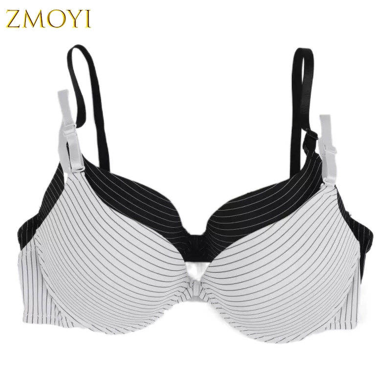 

Lingerie Push Up for Women ABC Cup Push Up Underwear Seamless Sexy Bra Gather Front Closure Small Bust Intimate Female Brassiere