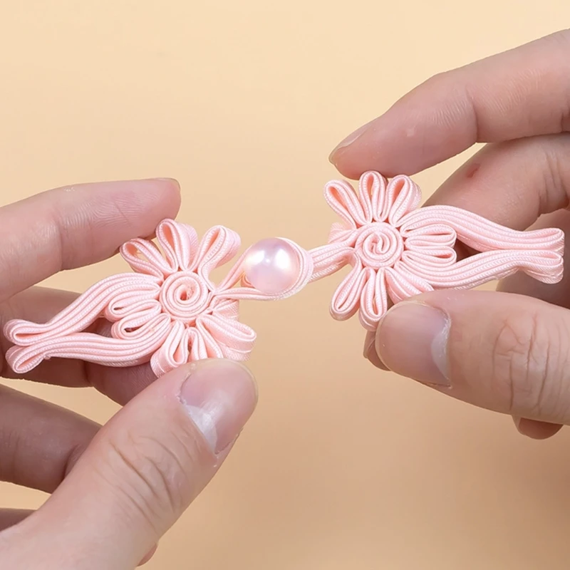 Китайский костюм с бантом пуговицами-лягушками застежками для шитья