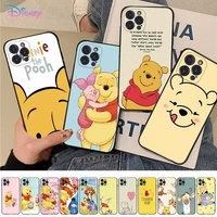 disney winnie the pooh phone case for iphone 11 12 pro xs max 8 7 6 6s plus x 5s se 2020 xr cover