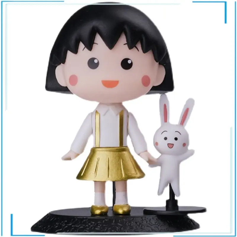 

Japanese Anime Chibi Maruko-chan Anime Figures Different Styles of Cute Cartoon Anime Characters The Doll Is An Ornament