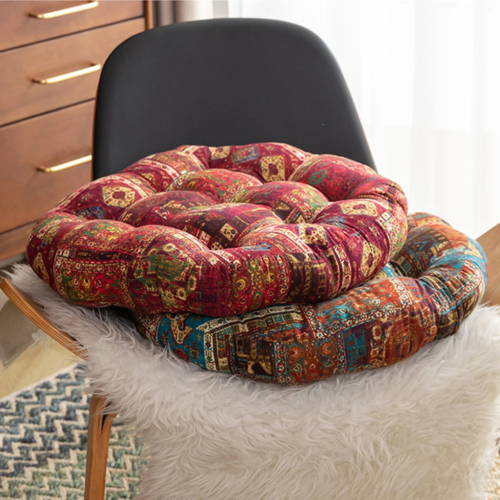 

Круглая Двусторонняя Подушка в стиле бохо-удобная и дышащая ткань для широкого применения