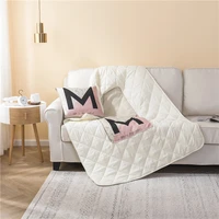 dual purpose folding decorative pillows for sofa cushion covers nordic simple bedroom bed cushion pillow office pilot blankets