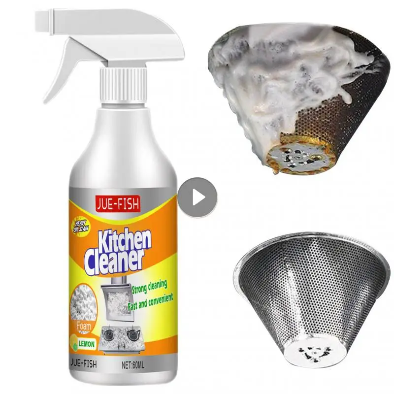 

60ml Multi-Purpose Foam Cleaner Rust Remover Cleaning Car House Seat Car Interior Accessories Home Kitchen Cleaning Foam Spray
