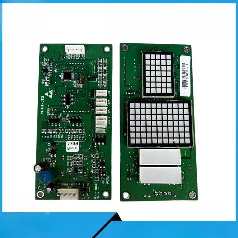 Фото Детали подходят для SM-04-VSD Xinshida Express Elevator Exit Call Board SM-04-VSC Точечная матрица внешнего хода 04-VSB №1