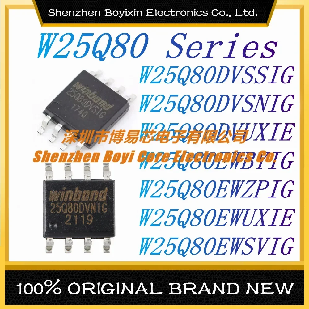 W25Q80DVSSIG W25Q80DVSNIG W25Q80DVUXIE W25Q80EWBYIG W25Q80EWZPIG W25Q80EWUXIE W25Q80EWSVIG NOR FLASH Оценочная плата