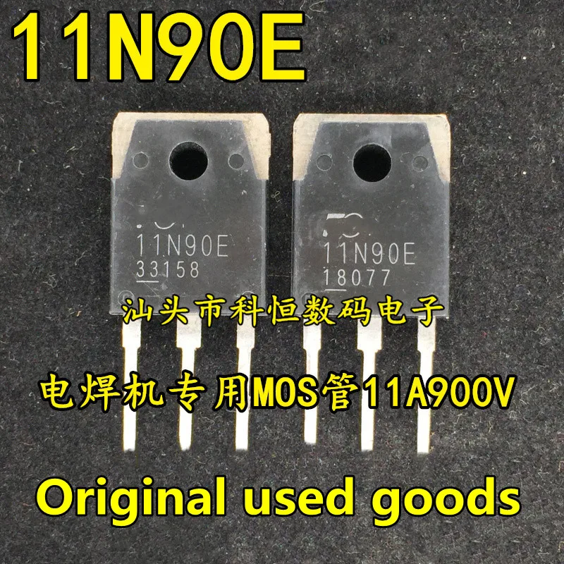 

FQA11N90 Original Goods 10pcs/lot 11N90E 11N90 TO-247 11A 900V Large chip MOS field effect transistor Replaces