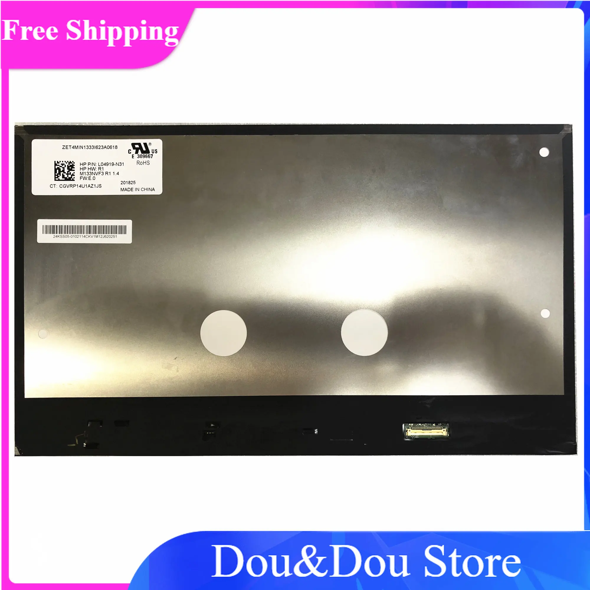 

Панель M133NVF3 R1 для ноутбука 13,3 дюйма 1920*1080 HP EliteBook x360 1030 G2 G3, ЖК-экран