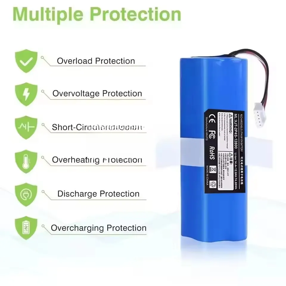 НОВЫЙ сменный аккумулятор 14 4 В для робота-пылесоса ECOVACS Deebot Ozmo 950 T8 + T5Max Power Hero T10 T9 X1