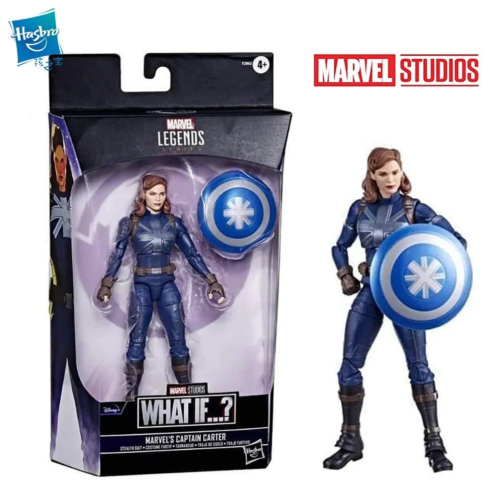 Hasbro Marvel Legends Captain Carter Sneak Suit 6 Inches 16CM Original Action Figure Children's Toy Gifts Collect Toys