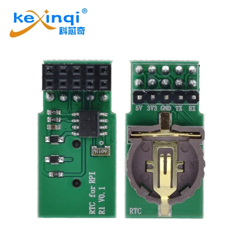 

Модуль RTC DS1307 для Raspberry Pi, контактный разъем ввода-вывода, совместим с Raspberry Pi 3B, Pi 3B +