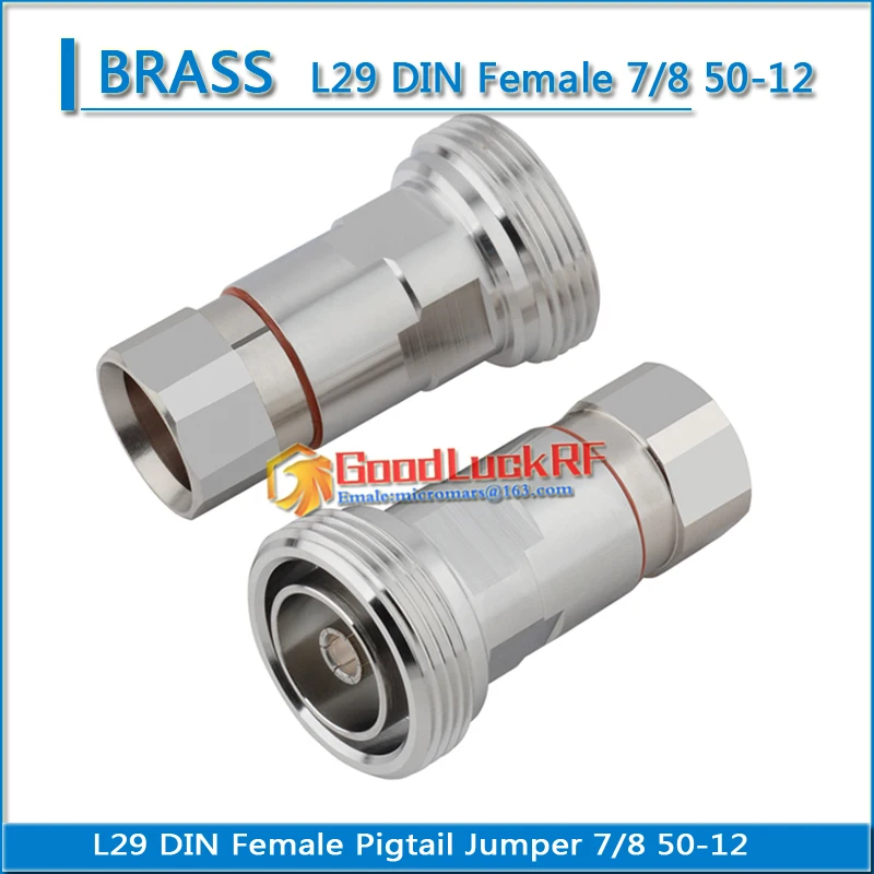 L29 Din внутренний зажим для пайки 1/2 дюйма 7/8 гофрированный кабель жесткий питатель