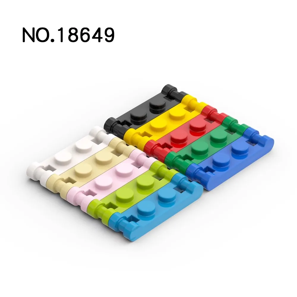 50 шт. MOC parti 18649 piastra speciale 1x2 con maniglienj Voiità mattoni di particelle bambi совмеibili fai da te blocco