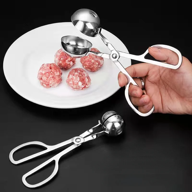 

Stainless Steel Meatball Maker Clip Fish Ball Rice Ball Making Mold Form Tool Kitchen Accessories Gadgets cuisine