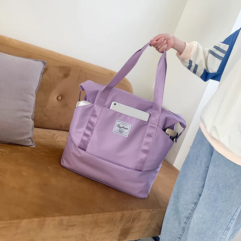 

Travel bag, women's storage, large capacity foldable bag, travel storage bag, short distance luggage bag