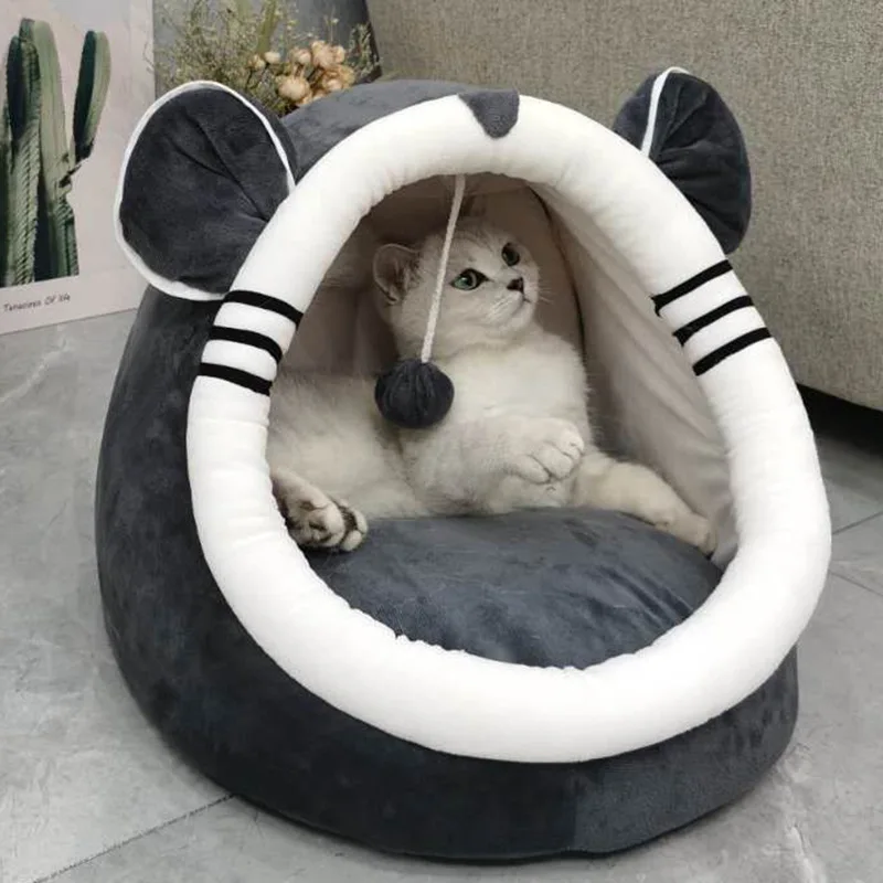 

Cat Bed Pet Dog House Soft Kennel Cat Hammock Puppy Mattress Tent Pets Supplies Kitten Accessories Sleep Sofa Chihuahua