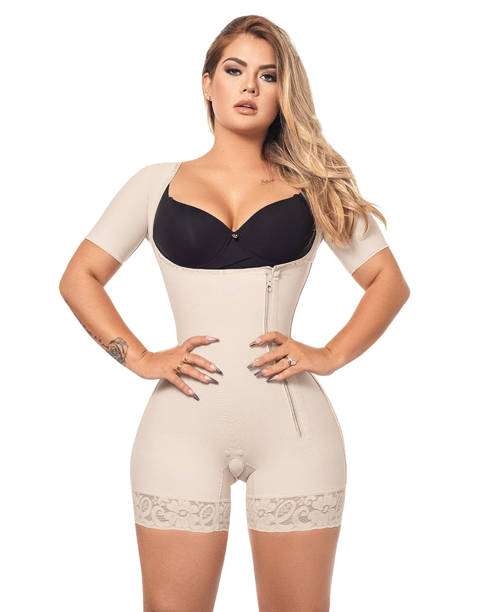 

High-Waisted Buttoned Shaping Shorts Butt Lifter Underwear For Women Shapewear Panty Slimming Sheath Flat Belly Invisible