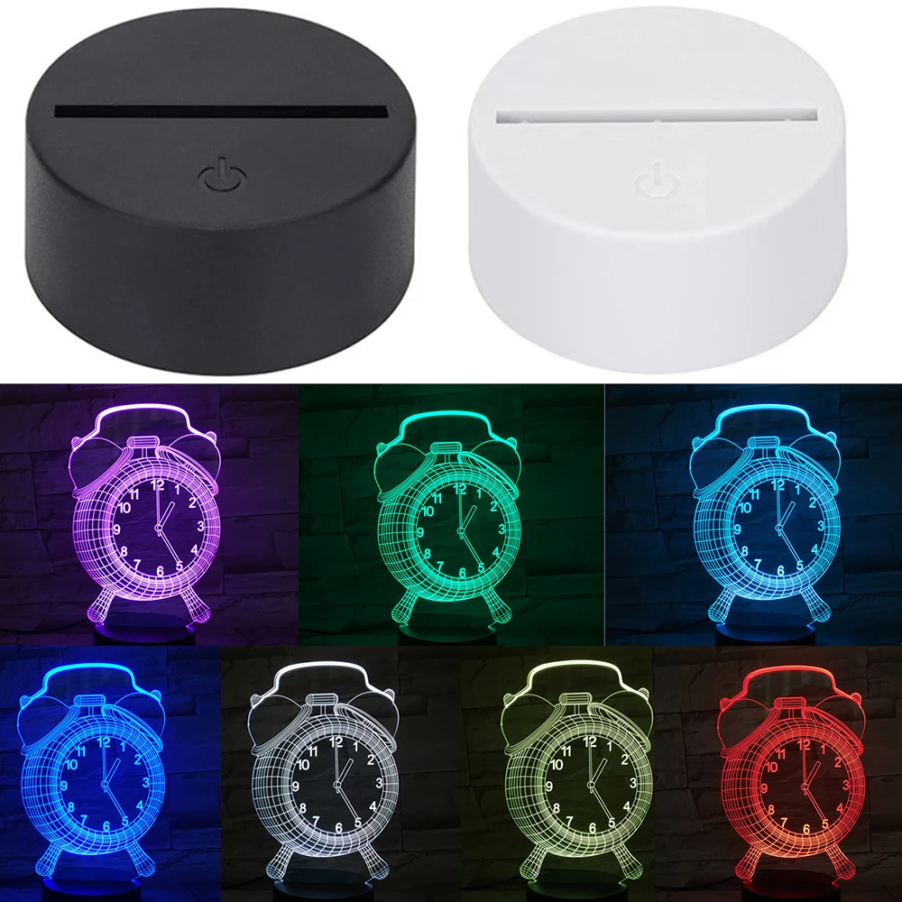 10 шт. сенсорная основа для акриловой светодиодной лампы 1/7 цветов - купить по