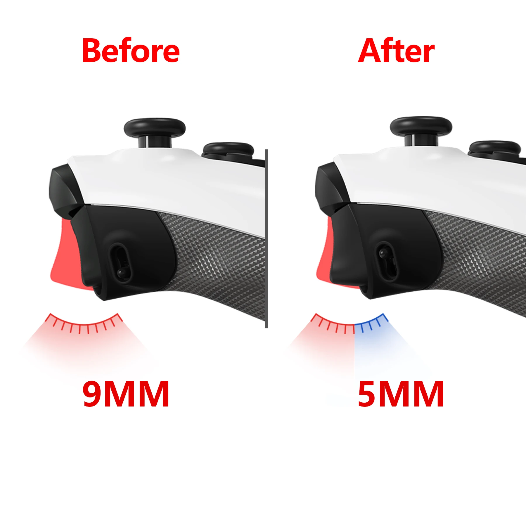 eXtremeRate FLEXOR Rubberized Side Rails Grips Trigger Stop Kit Stopper Handle for Xbox Series X / S Controller | Электроника