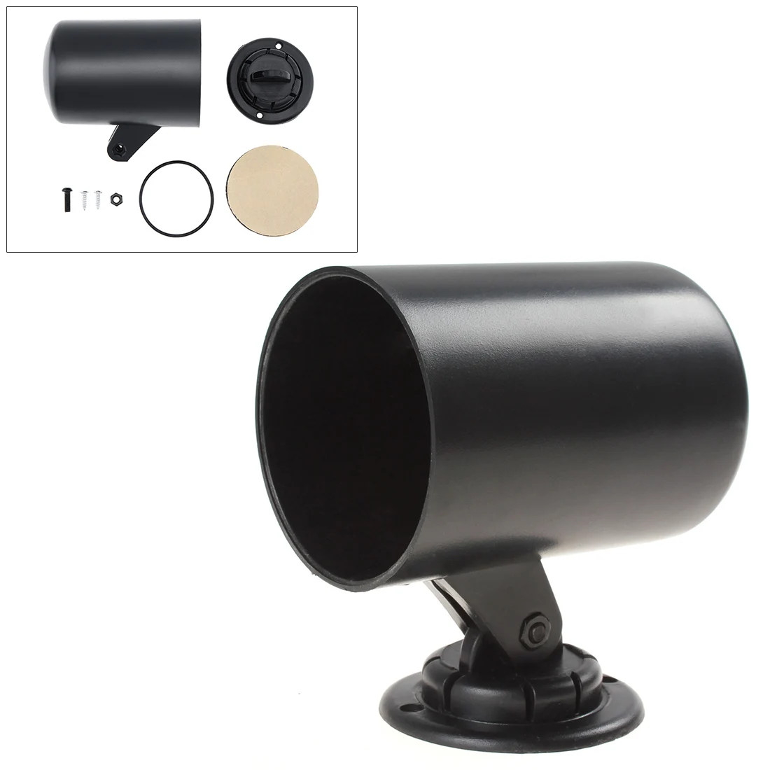 

2" 52mm Black Single Auto Car Gauge Holder Meter Pod Car Meter Holder Gauge Pod Universal Car Instrument Mount Car Accessories