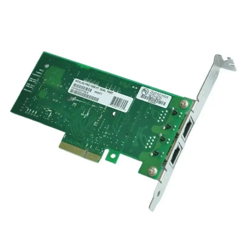 Фото Новый оригинальный сетевой адаптер CHEN для Intel Pro 1000 1000PT, двухпортовый Gigabit NIC PCI-E X4 9402PT 82571EB №3