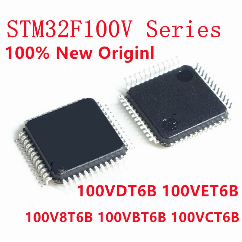 

NEW STM32F STM32F100V8T6B STM32F100VBT6B STM32F100VCT6B STM32F100VDT6B STM32F100VET6B STM32F100V Series IC MCU Chip in Stock