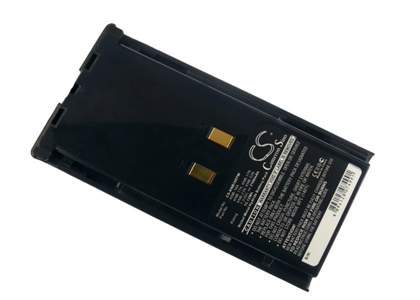 

Cameron Sino 2100mA Battery for KENWOOD TK-180,TK-190,TK-280,TK-290TK-380 KNB-16A,KNB-17A,KNB-17N,KNB-21N,KNB-52N