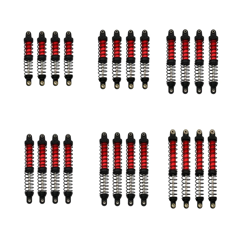 

Metal Shock Absorber Oil Dampers For 1/10 RC Crawler Car Axial SCX10 90046 RBX10 TRX4 TRX6